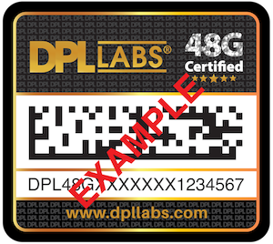 DPL Certification Label Example